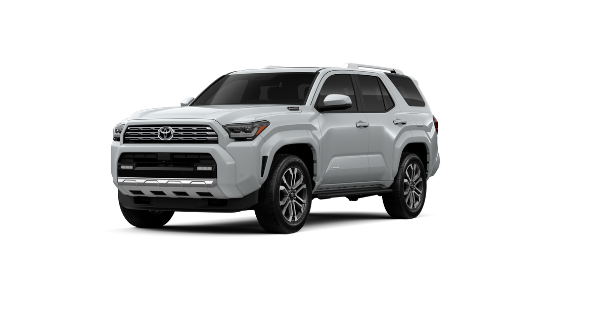 2026 Toyota 4Runner i-FORCE MAX Limited i-FORCE MAX in Wind Chill Pearl — front three-quarter view