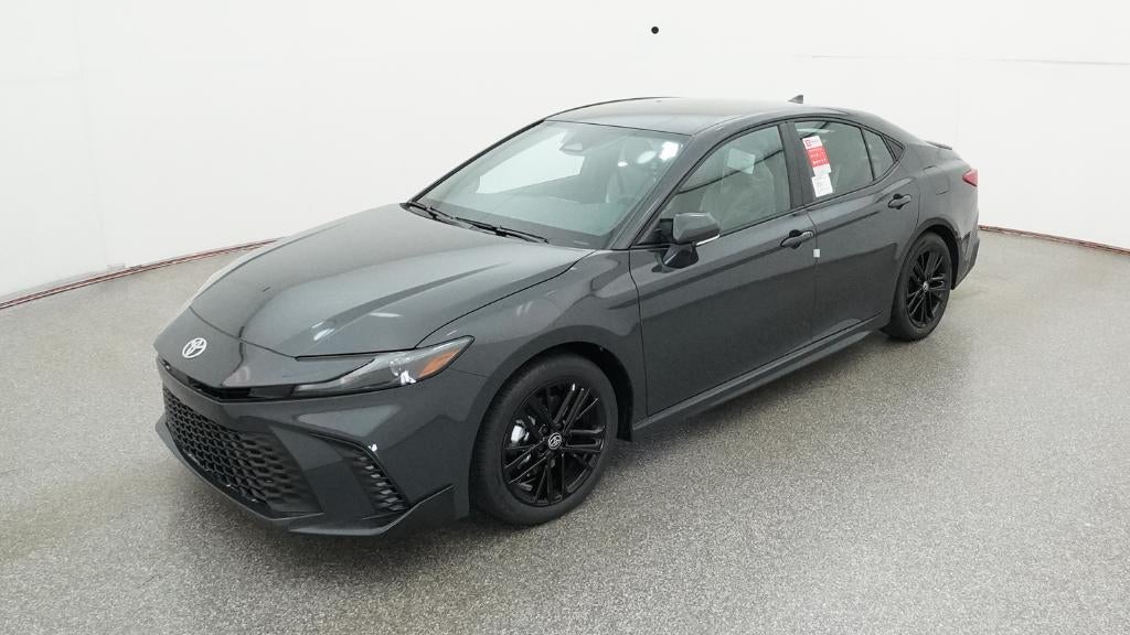 2026 Toyota Camry SE in Underground — front three-quarter view