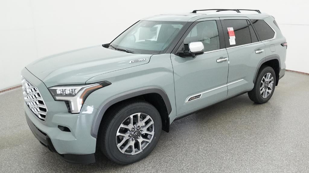2026 Toyota Sequoia 1794 Edition in Lunar Rock — front three-quarter view