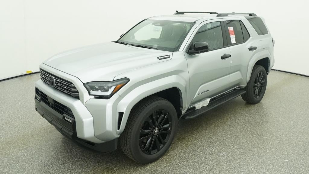 2026 Toyota 4Runner i-FORCE MAX Platinum in Cutting Edge — front three-quarter view